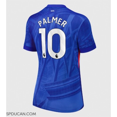 Zenski Nogometni Dres Chelsea Cole Palmer #10 Domaci 2025-26 Kratak Rukav Zenski Nogometni Dres Chelsea Cole Palmer #10 Domaci 2025-26 Kratak Rukav